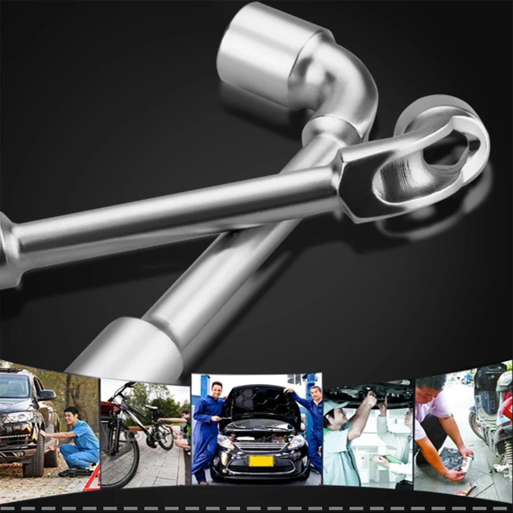 Car Repair Torque Wrench Set L Type Socket 7/12PCS High Carbon Steel Spanner Keys with Pouch Pack |