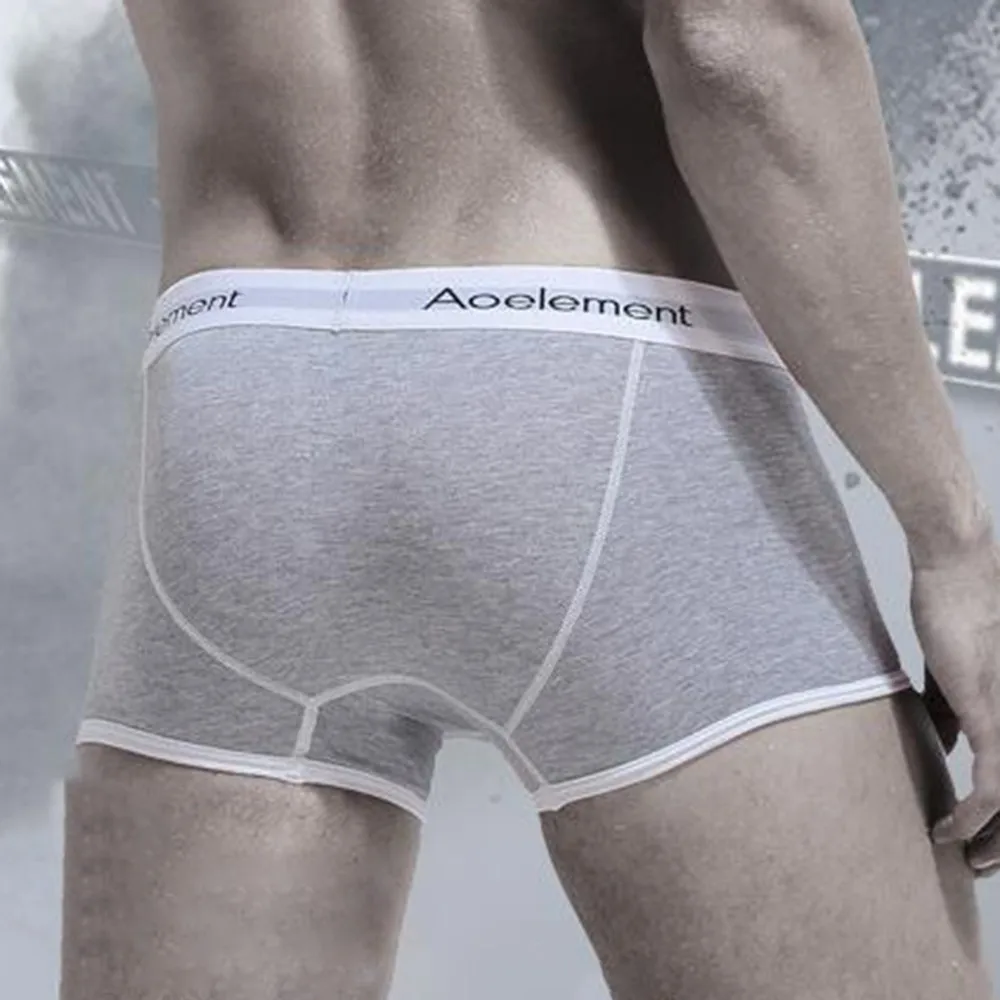 

Mens Cotton Comfortable Underwear Boxer Shorts Sexy Breathable Briefs Shorts Panties Men Underpants Trunks