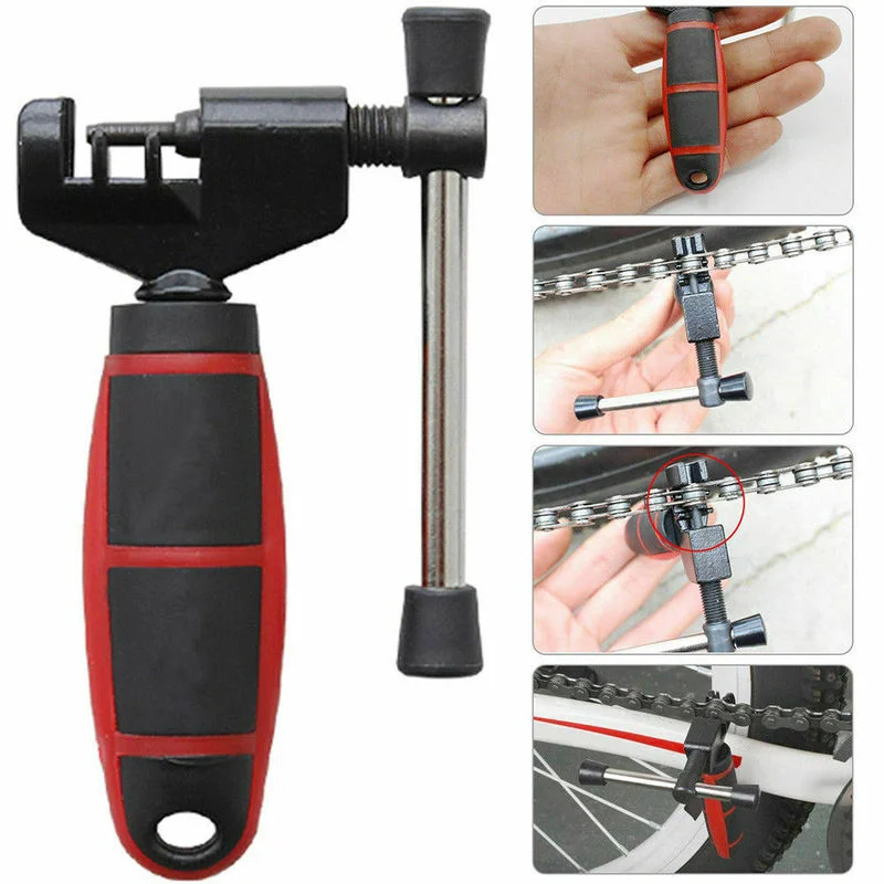 

Bicycle Bicycle Chain Breaker Metal Disassembly Bicycle Repair Tool Chain Link Steel Chain Breaker Separator Extraction Tool Kit