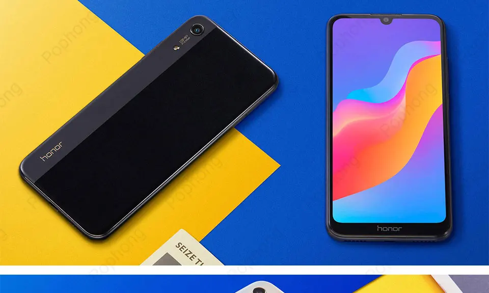 Мобильный телефон HONOR 8A с глобальной прошивкой, 6,09 дюймов, 3 ГБ, 32 ГБ, Восьмиядерный процессор MTK6765, Android 9,0, 3020 мАч, разблокировка лица, 1560x720