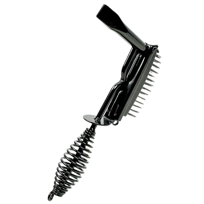 Шлаковый молоток щетка для сварки проводов. Дизайн 2 в 1 со съемной проволочной