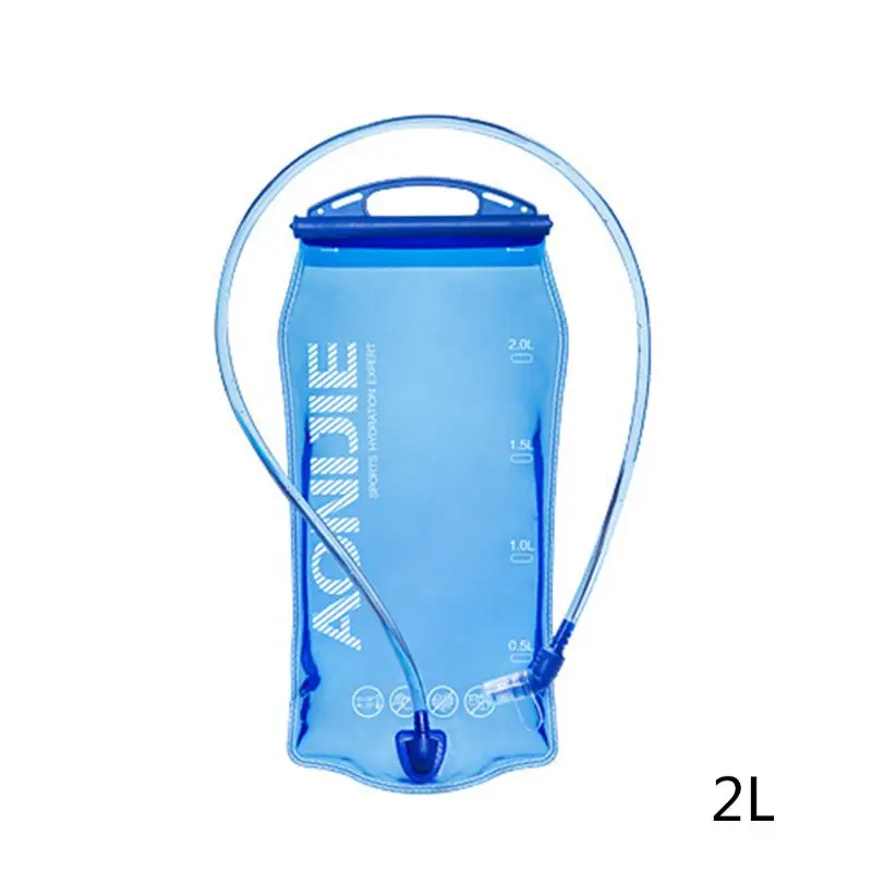 

K1KD 1L 1.5L 2L 3L Foldable Soft Reservoir Water Bladder Hydration Pack Water Bag for Running Cycling Marathon