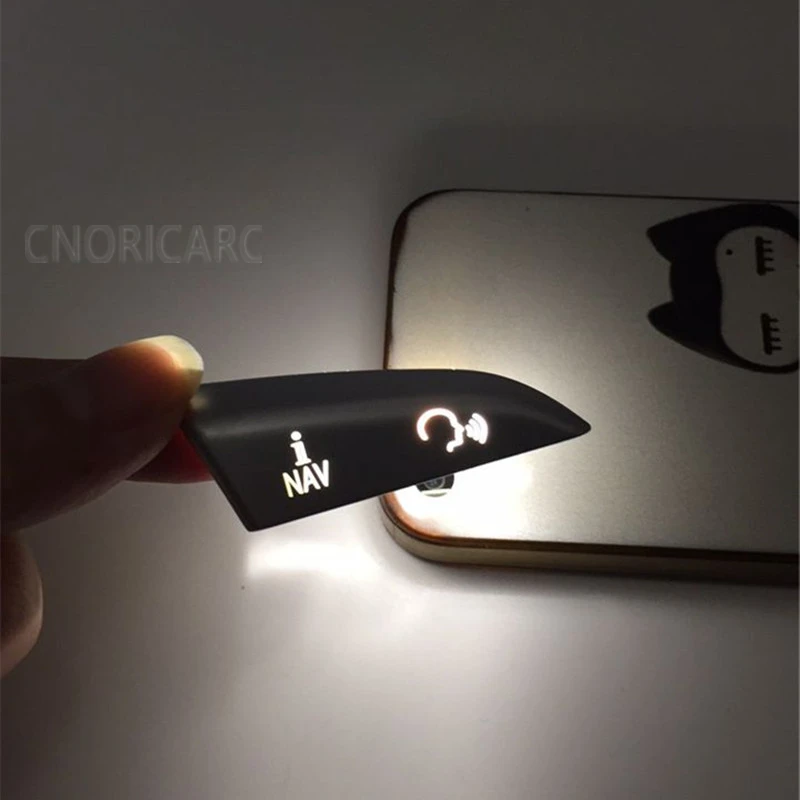 Кнопки на руль автомобиля декоративная отделка из углеродного волокна с