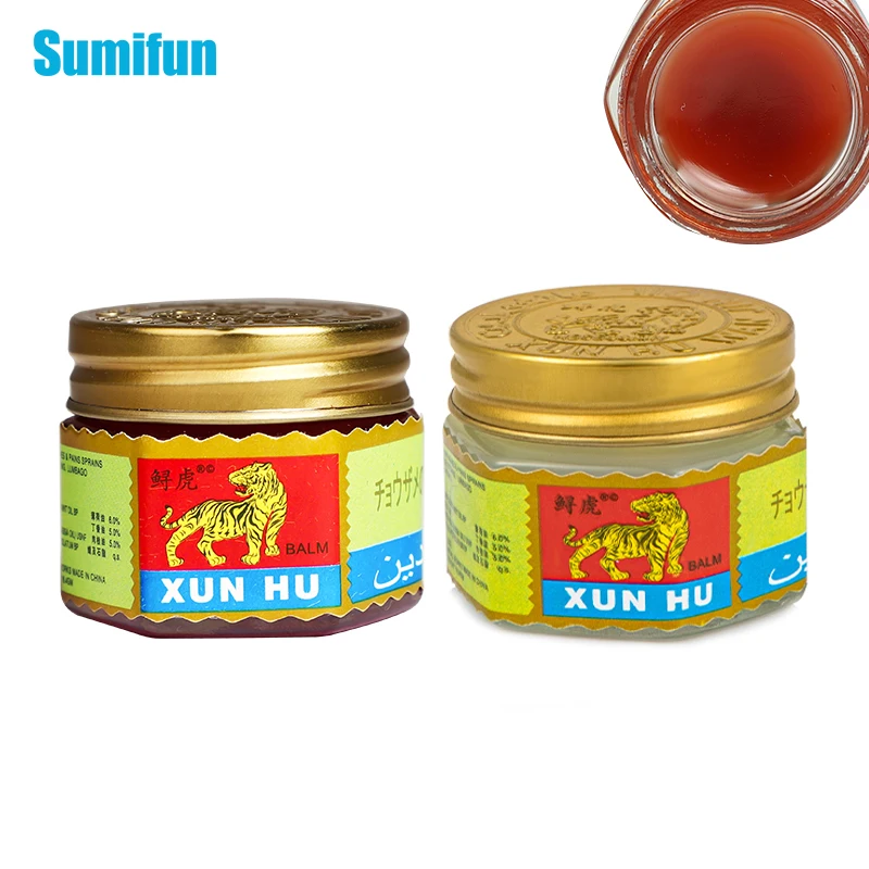 Оригинальный красный белый тигровый бальзам мазь от укусов насекомых боли в