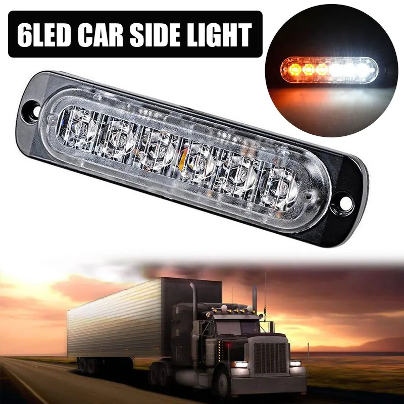 

Side Light Lamp Bar Super Bright Side Lamp Truck Strobe LED 18W Ultra-Thin