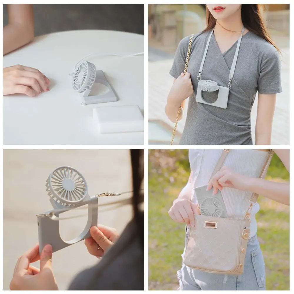 Мини вентилятор usb со встроенным аккумулятором 900 мАч 3 скорости|USB-гаджеты| |