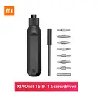 Набор отверток XIAOMI MIJIA 16 в 1 S2, комплект отверток с храповым механизмом, 20 Н  м, с двойной головкой, инструмент для ремонта