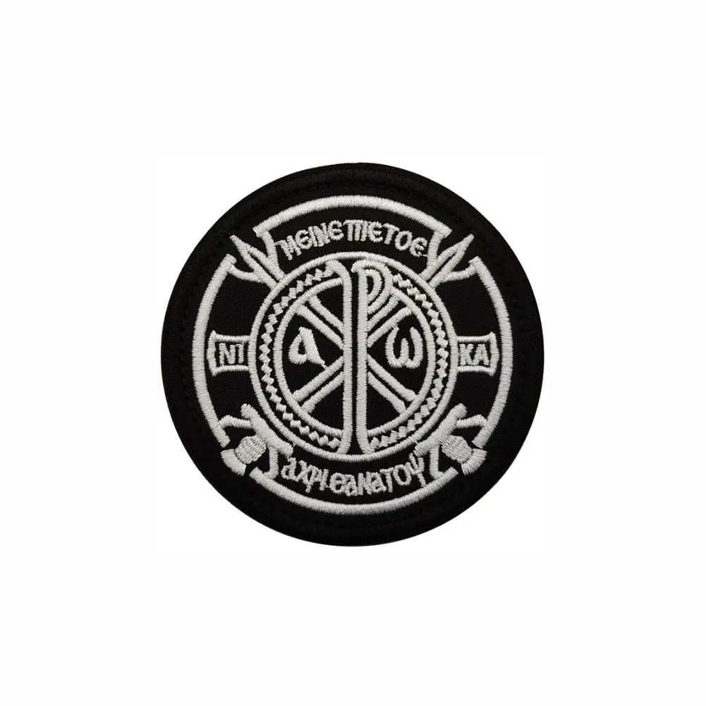 Russian Slogan Embroidery Patch Armband Badge Applique Embellishment Appliques Militrary Tactical Patches | Дом и сад