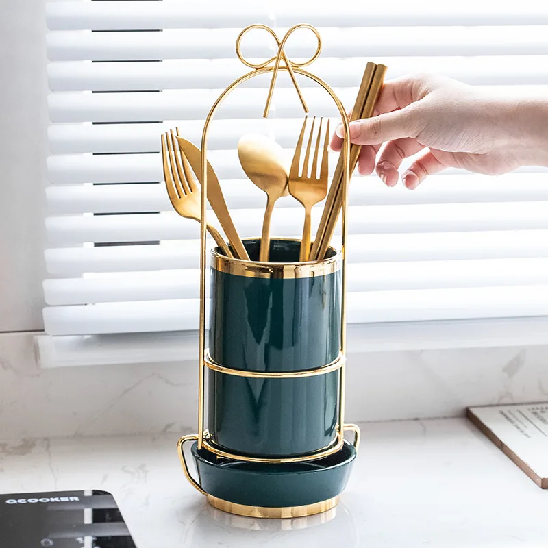 Светильник роскошная керамическая палочка для еды баррель бытовая кухонная