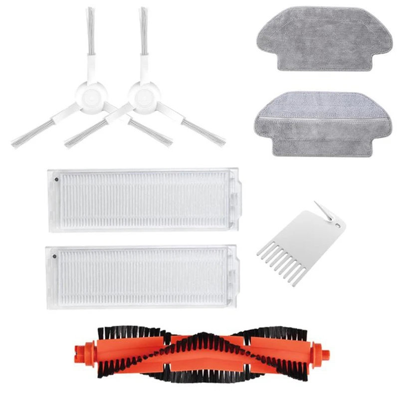 

Main Side Brush Hepa Filter Cloth for Xiaomi Mijia Mi Robot Vacuum Mop Pro STYTJ02YM Robotic Cleaner for Conga 3290