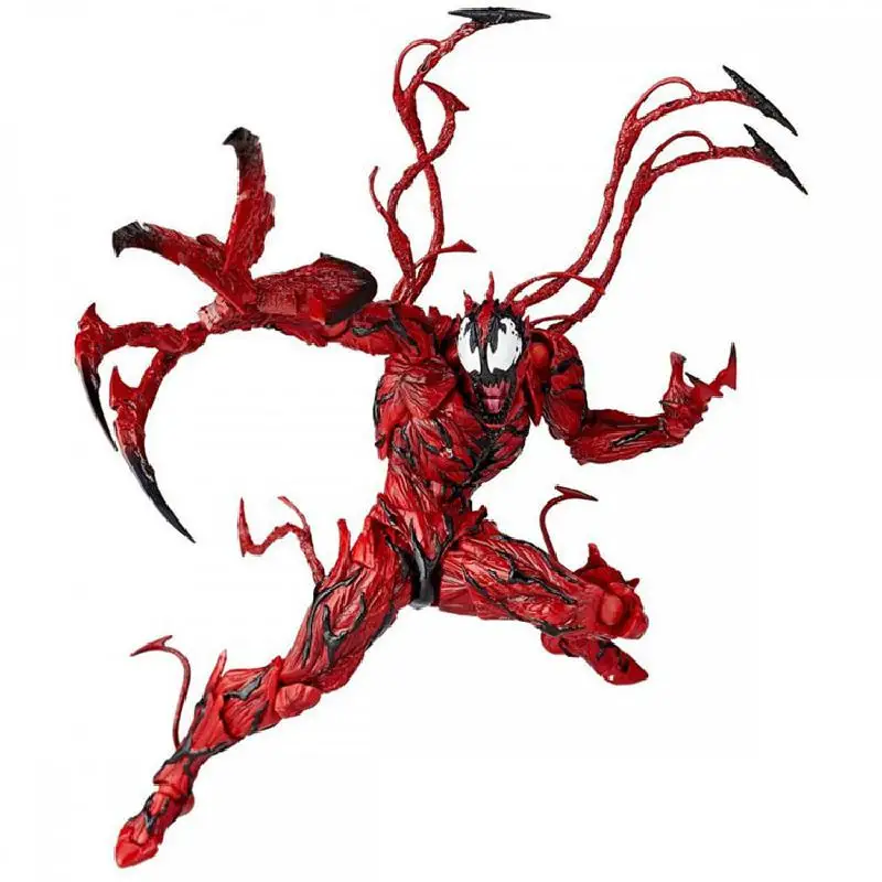 

Marvel Venom Carnage Action Figure Changeable Parts Spiderman Figurine Statue Decoration Toy Collectible Model Christmas Gift
