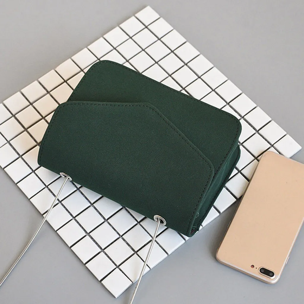 Модная женская вечерняя сумка на плечо клатч цепочке бархатная шелковая Сумочка