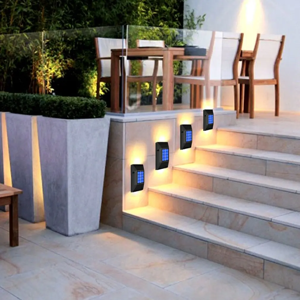 

Powerful LED Solar Light Outdoor Waterproof Solar Powered Lamps Wall Lamps 6LED Street Lighting Lamp Garden Decoration