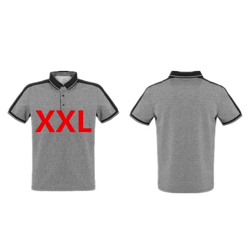 Gray XXL Оригинальные Модные хлопковые рубашки поло Xiaomi, Мужская Повседневная дышащая верхняя одежда с коротким рукавом - Цвет: Gray XXL