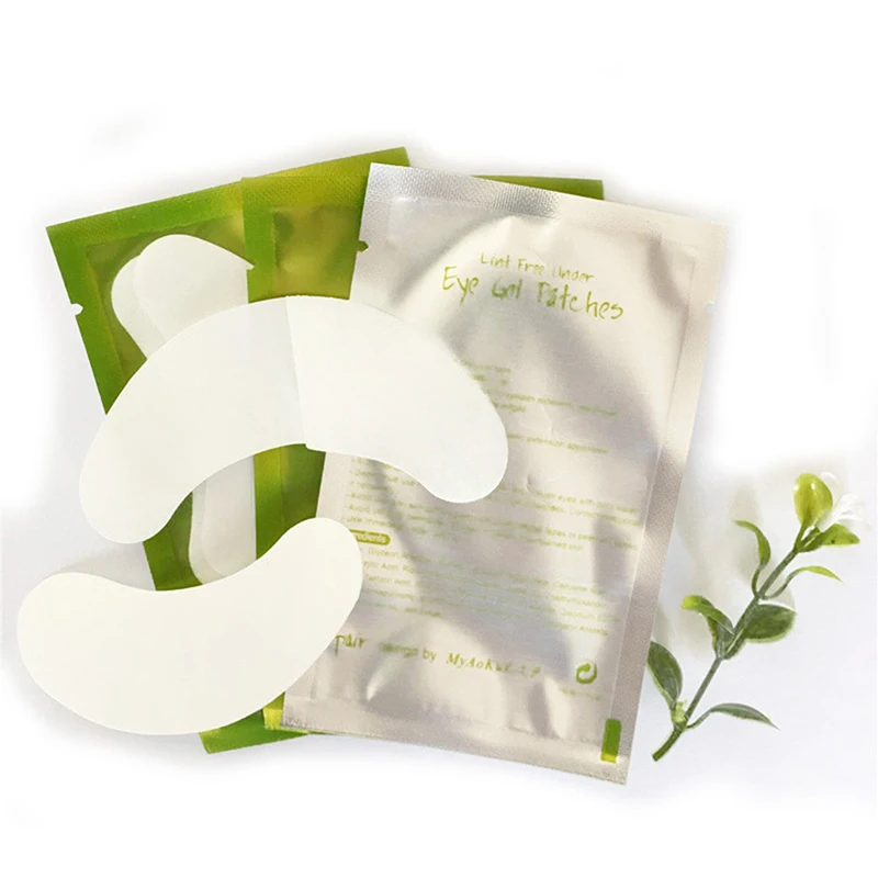 Патчи под глаза для ресниц 10 пар патчи наклейки красивые инструменты макияжа