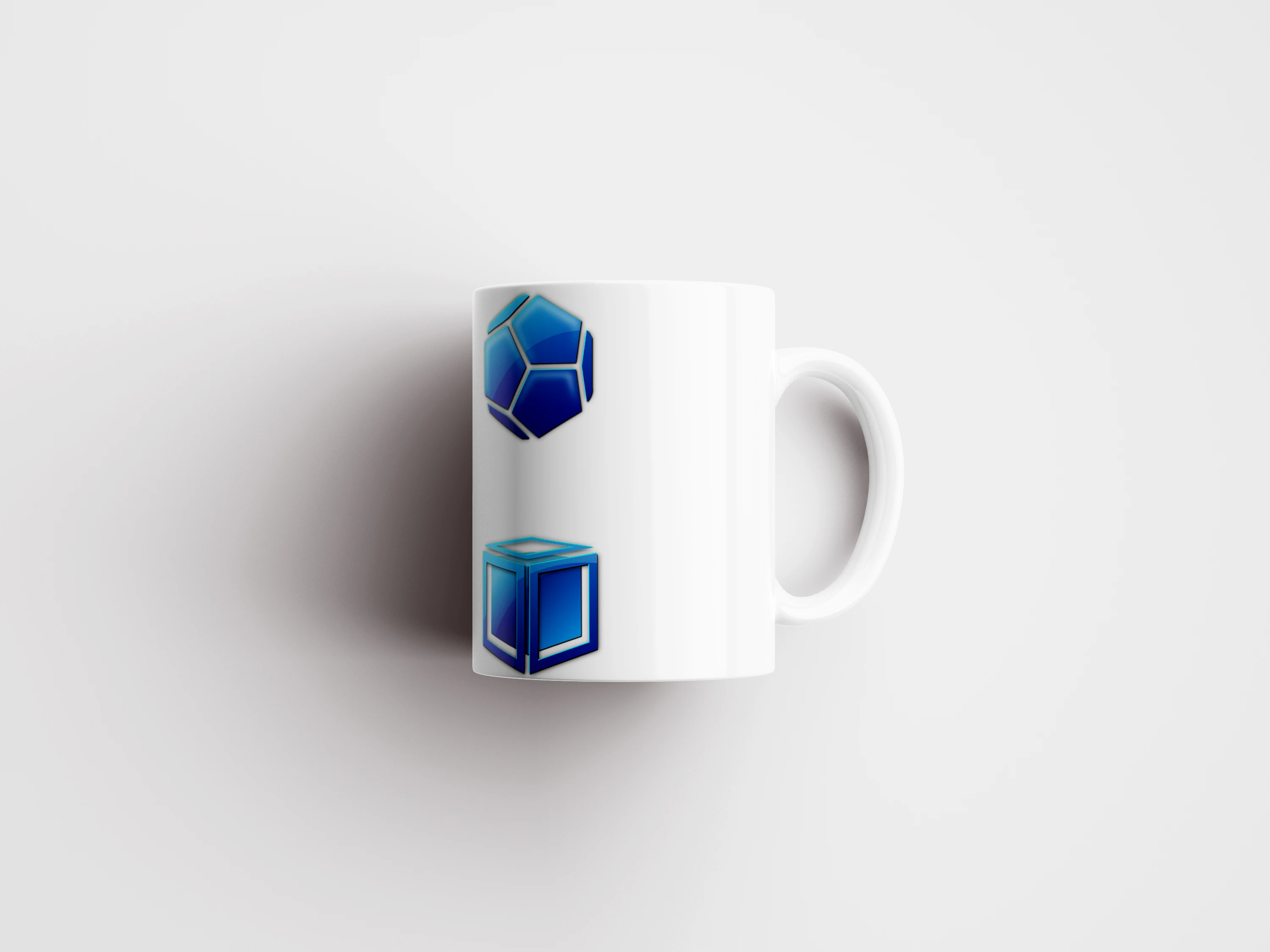 Mug &quotdodecahedron geometry shape" 320 ml mug dodecahedron shape | Дом и сад