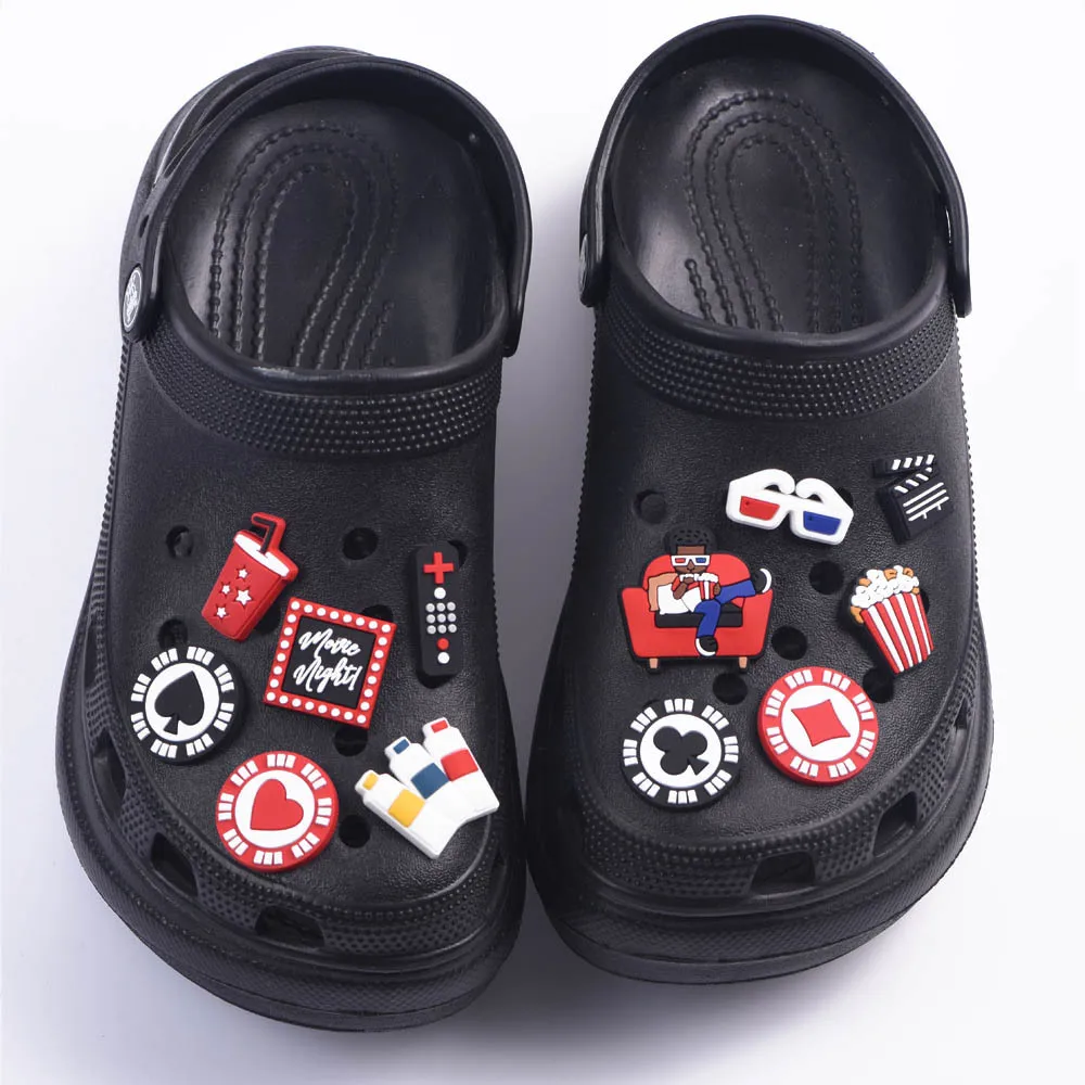 1 Pcs New PVC Croc Charms Show Me Your Money Dollar Accessories Cash Wallet Clog Shoes Decoration for Girl Boys Gift | Обувь