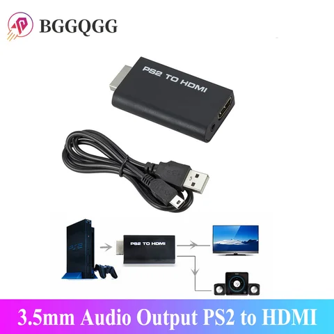 BGGQGG PS2 TO HDMI Адаптер