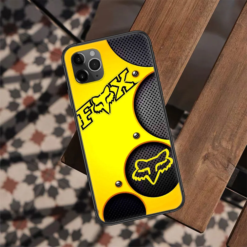 

Motorcycle brand F-Foxs Phone Case For Iphone 12 Mini 11 PRO XR X XS MAX 6 6s 7 8 Plus 4 5 5s SE 2020 black Prime Fashion