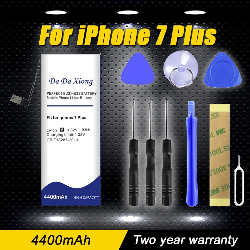 

Аккумулятор DaDaXiong 4400 мАч для iPhone 7 Plus 7 Plus iPhone7Plus + Бесплатные инструменты