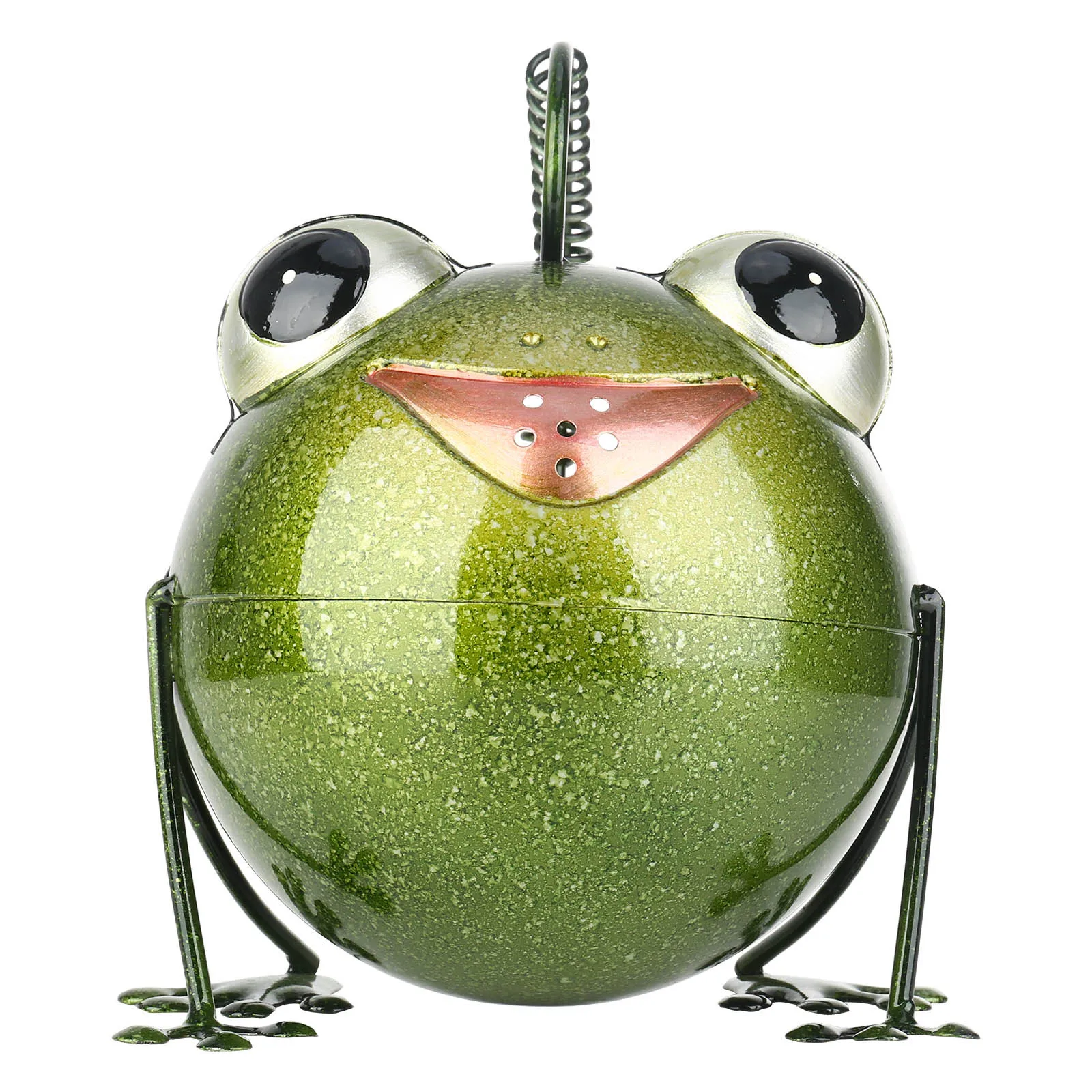 

Hot Metal Frog Watering Pot Interesting Design Durable Rust-Resistant 1.2 L Capacity Portable Long Lasting for Garden