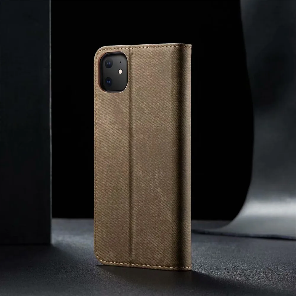 Магнитный кожаный флип чехол для iPhone 11 Pro Max телефона X XR XS роскошные чехлы 8 7 6 Plus