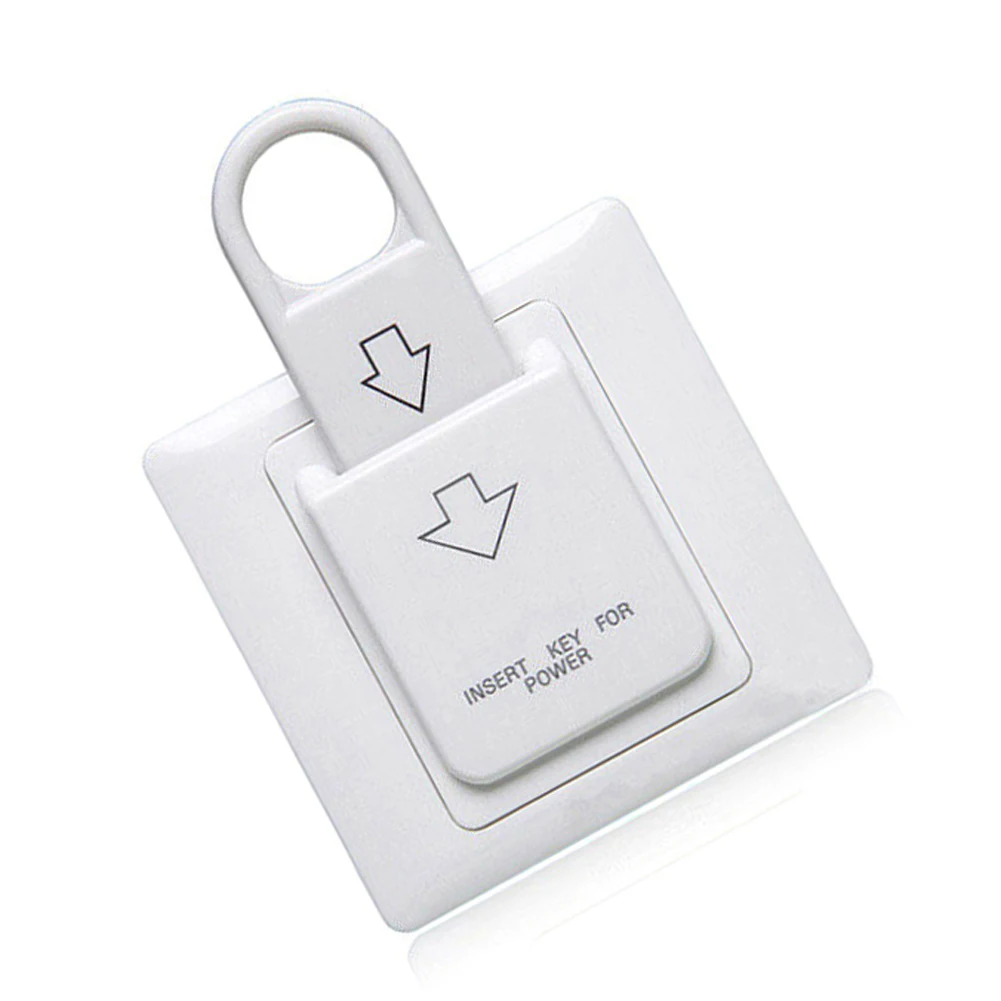 

30a Three Line Hotel Energy Saving Switch 86 Type Magnetic Card Plug-In Switch Without Delay Plug - In Power Switch Power Socke