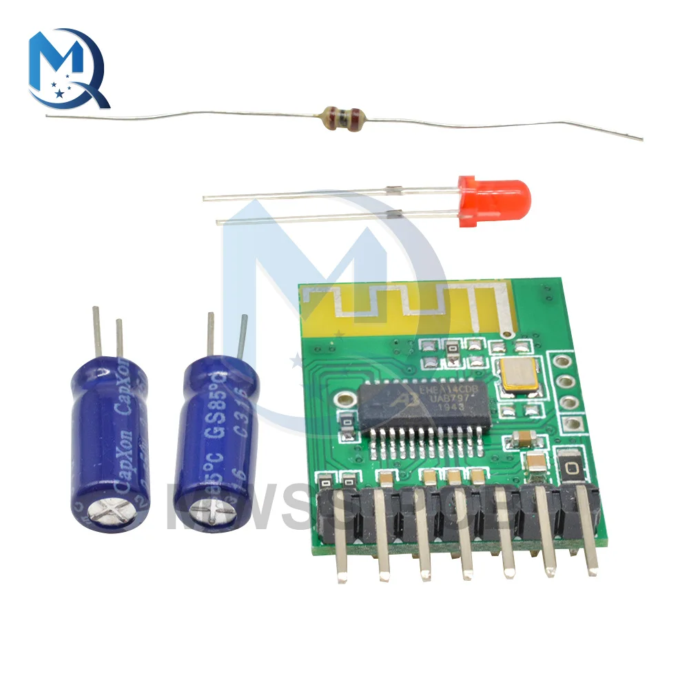 3.7V 5V Bluetooth Audio Amplifier Stereo Wireless Speaker Receiver Module Board Electronics DIY Kit Power Bluetooth Amplifier