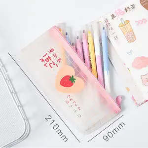 Любовь конфеты молока розовый воздушный шар в виде клубники Карандаш Чехол для