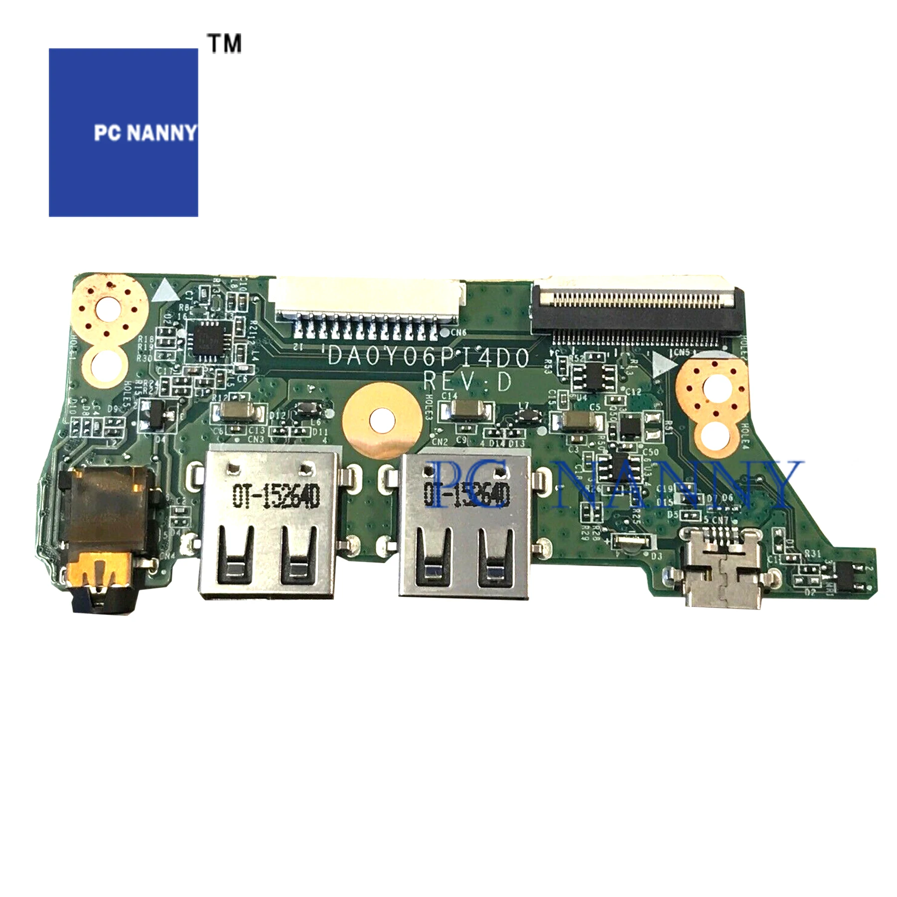 PCNANNY для HP Chromebook 11 G2 Gen 2 USB аудио Плата DA0Y06PI4D0 761971 001 плата питания 448.04714.0011