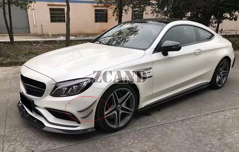 4 шт./комплект бампер для Mercedes Benz W205 C63 AMG 15 17|Обвесы| |