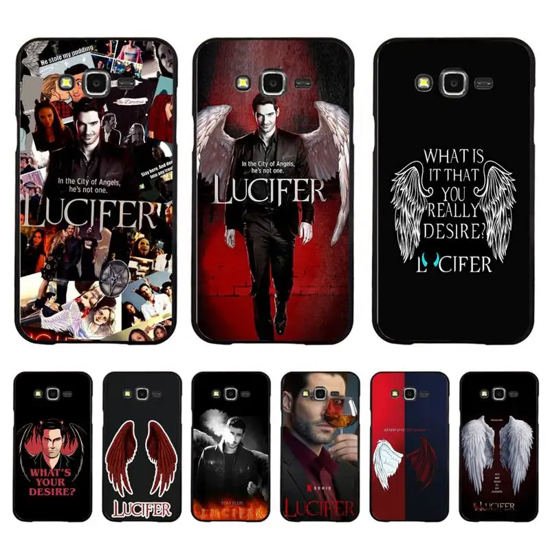 

American TV Degenerate Angel Lucifer Phone Case For Samsung Galaxy J4plus J6 J5 J72016 J7prime J7Core J6plus Coque