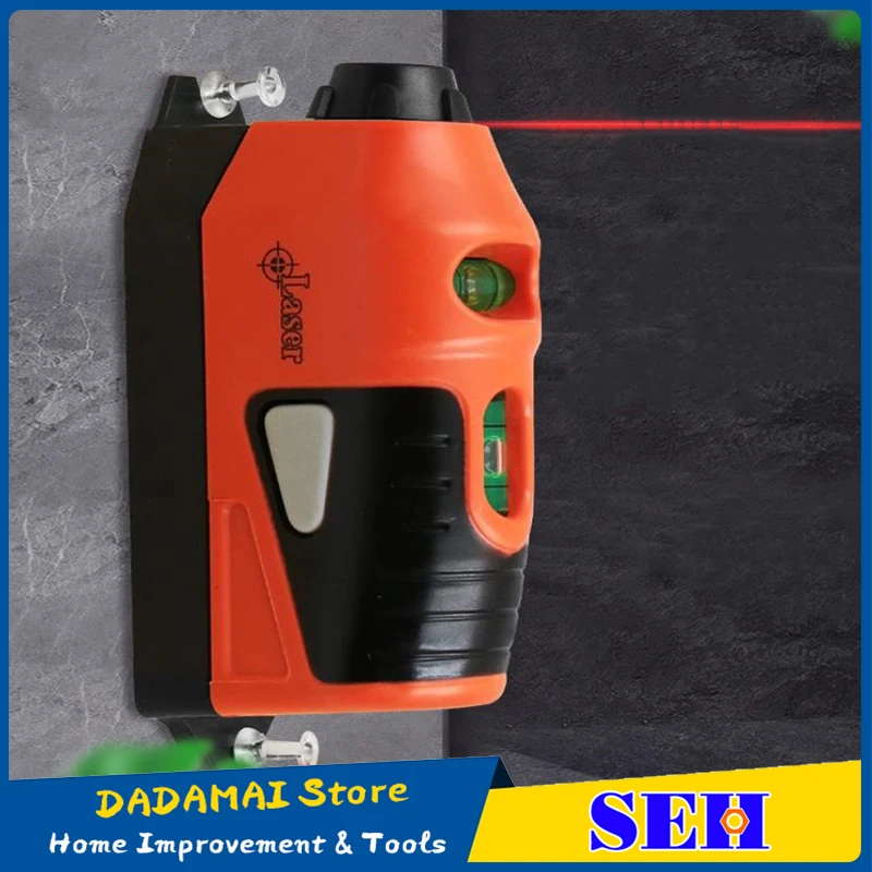 

Mini Vertical Spirit Level Tool Laser Level LASER STRAIGHT THE Laser Guided Level Line Measurement Gauge Tool