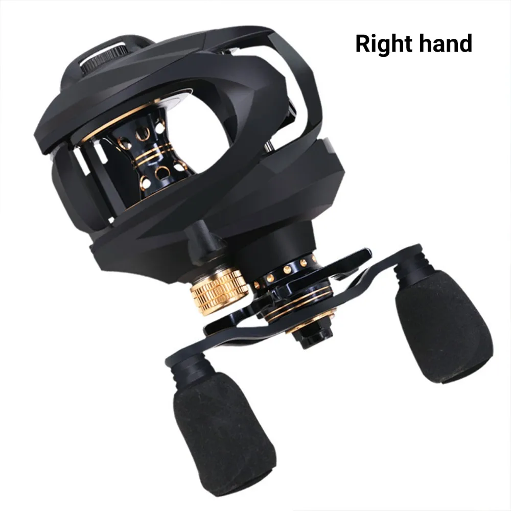 

Baitcasting Fishing Reels Smooth Powerful Water Droplet Wheel Lightweight Fishing Line Wheel Magnetic Brake System Fishing Coil