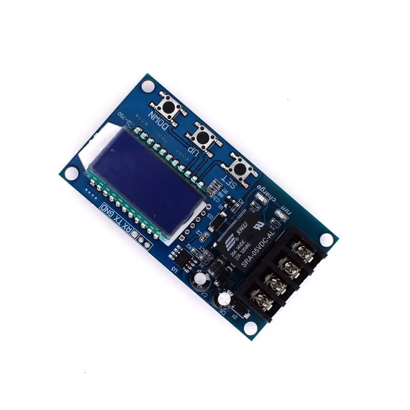 10A 6-60V Lithium Battery Charge Controller Protection Board Lcd Display Integrated Circuit Overcharge Control Module | Электроника