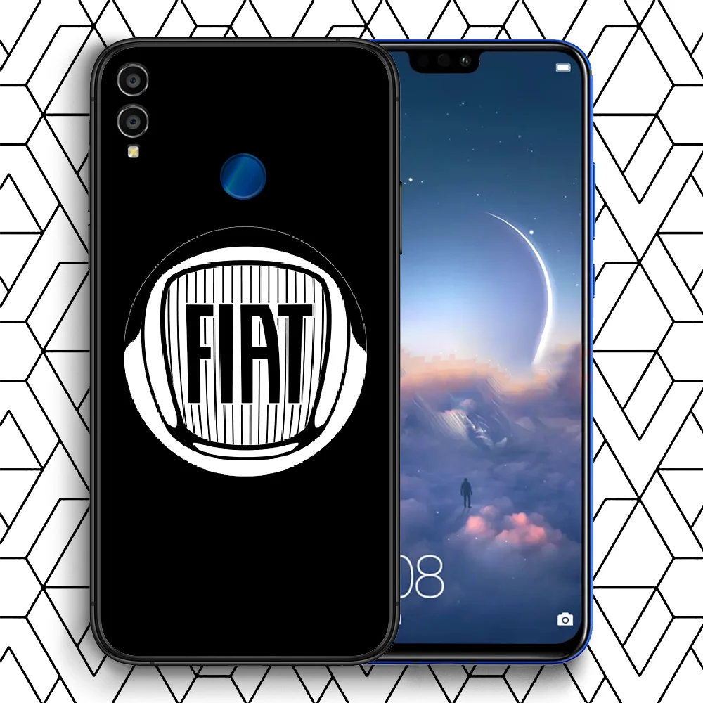 

FAIT CARS logo Phone Case For Huawei Honor 6A 7A 7C 8 8A 8X 9 9X 10 10i 20 Lite Pro Play black Back Luxury Cover Tpu Bumper
