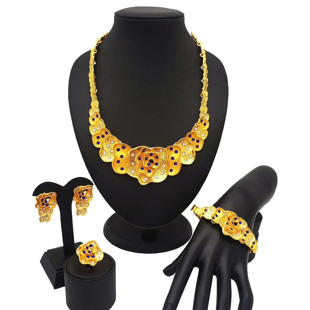 Комплекты ювелирных изделий нового дизайна для женщин в африканском стиле