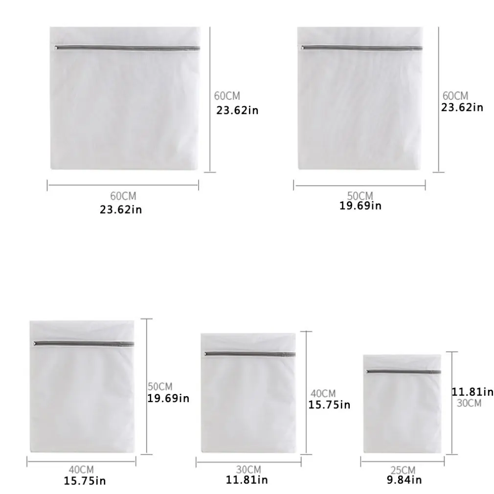 

Laundry Bag Set Washing Clothes Bags Thick And Thin Mesh Bag Washing And Protecting Bag Machine Wash Laundry Bag