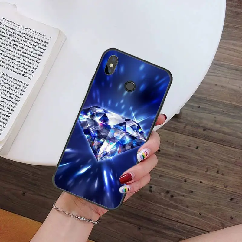 

Diamond luxury shiny fashion art Phone Cases For Xiaomi Redmi 7 9t 9se k20 mi8 max3 lite 9 note 8 9s 10 pro Soft Silicone Shell