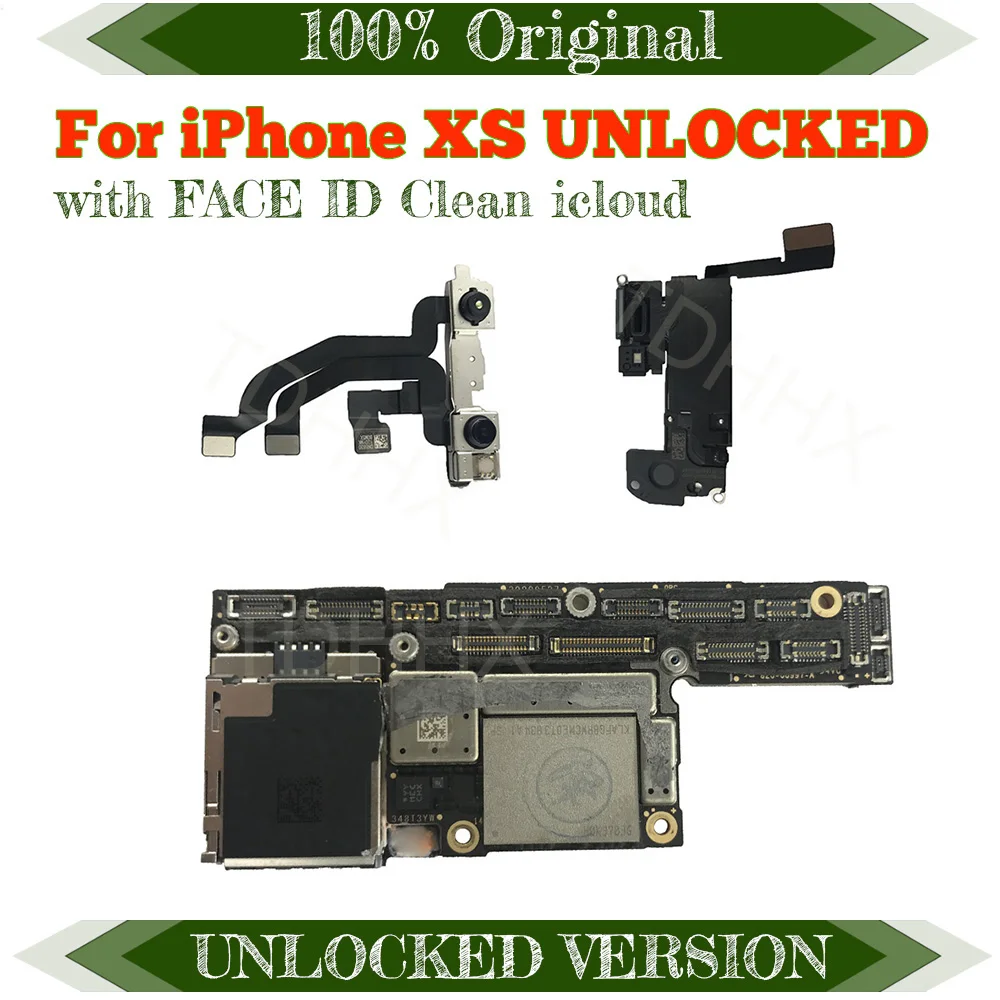 Материнская плата TDHHX MB для iPhone XS разблокированная материнская iCloud с/без Face ID б/у