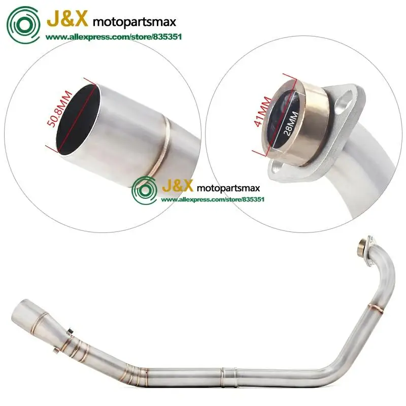 Мотоцикл изменение полная система Соединительная труба для YAMAHA YZF R15 MT-15 MT125 R125 MT15