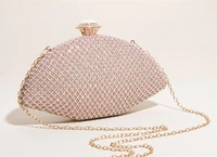 2022 new fashion women diamond evening clutch bags banquet shoulder bags luxury chain clutch purse drop shipping