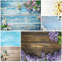 vinyl custom photography backdrops props flower wooden floor photo studio background 21922 zldt 20