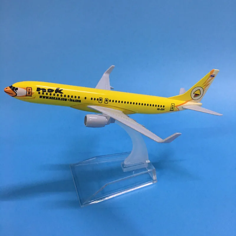 Бесплатная доставка 16 см 737 Летающие птицы NOKAIR модель самолета из металлического