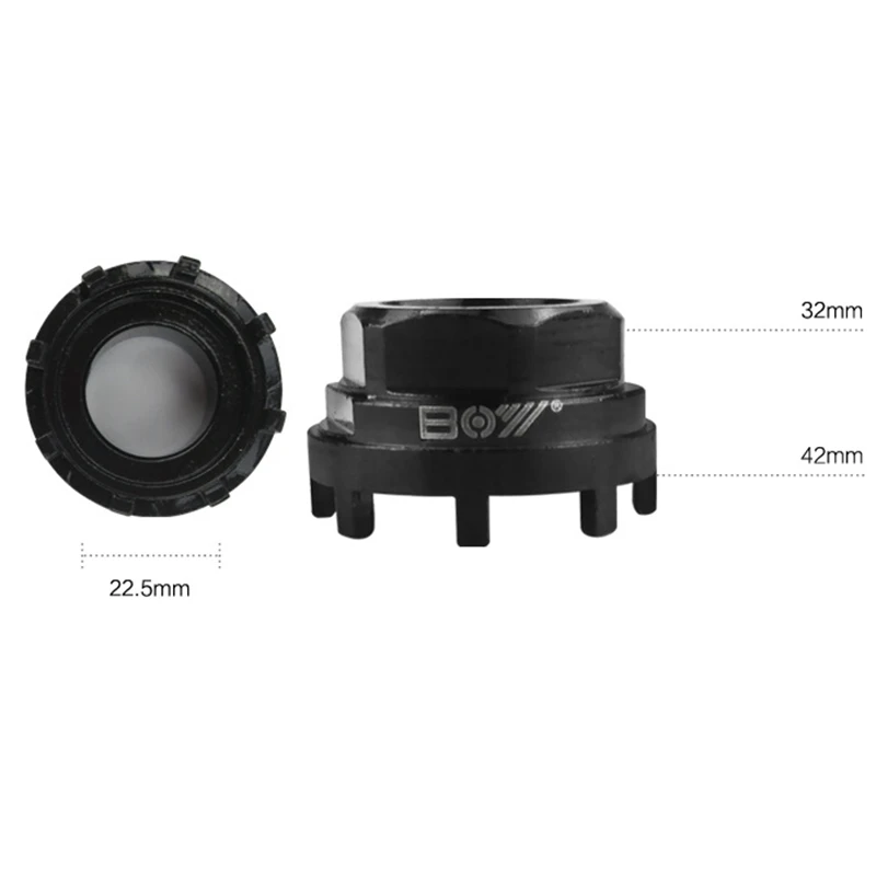 ABUO-BOY Bicycle Crank Remover Bottom Bracket Shaft Repair Tool Bike Part Extractor Steel | Спорт и развлечения