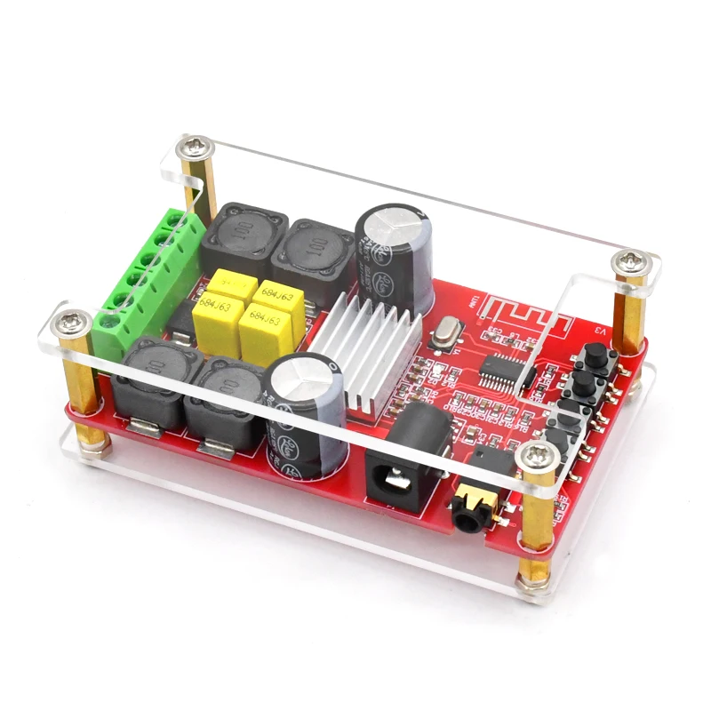 

XH-A302 BT 5.0 TPA3116 Two-channel Stereo Bluetooth digital Audio amplifier board AUX AMP plate amplifier