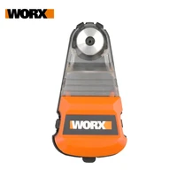 Пылесборник (буквально) Worx WA1601 для перфоратора, держится на стене за счет создаваемого вакуума
