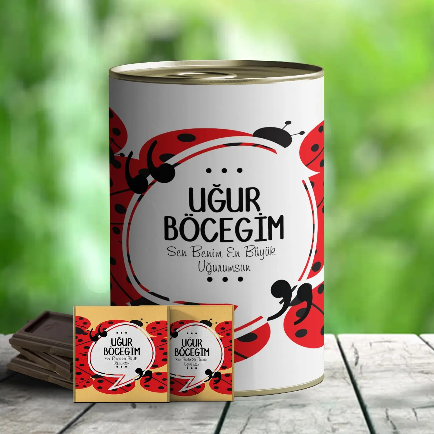 

Ladybird Bceim Themed Gift Chocolate Canned