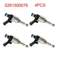 new 4pcs fuel injectors 0261500076 for audi a4 a3 a5 tt for vw t5 eos cc 2 0l 2008 14 06h906036g 0261500162
