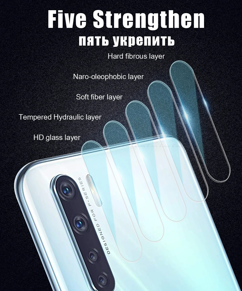 Задняя камера объектив защитная пленка из закаленного стекла заднего экрана
